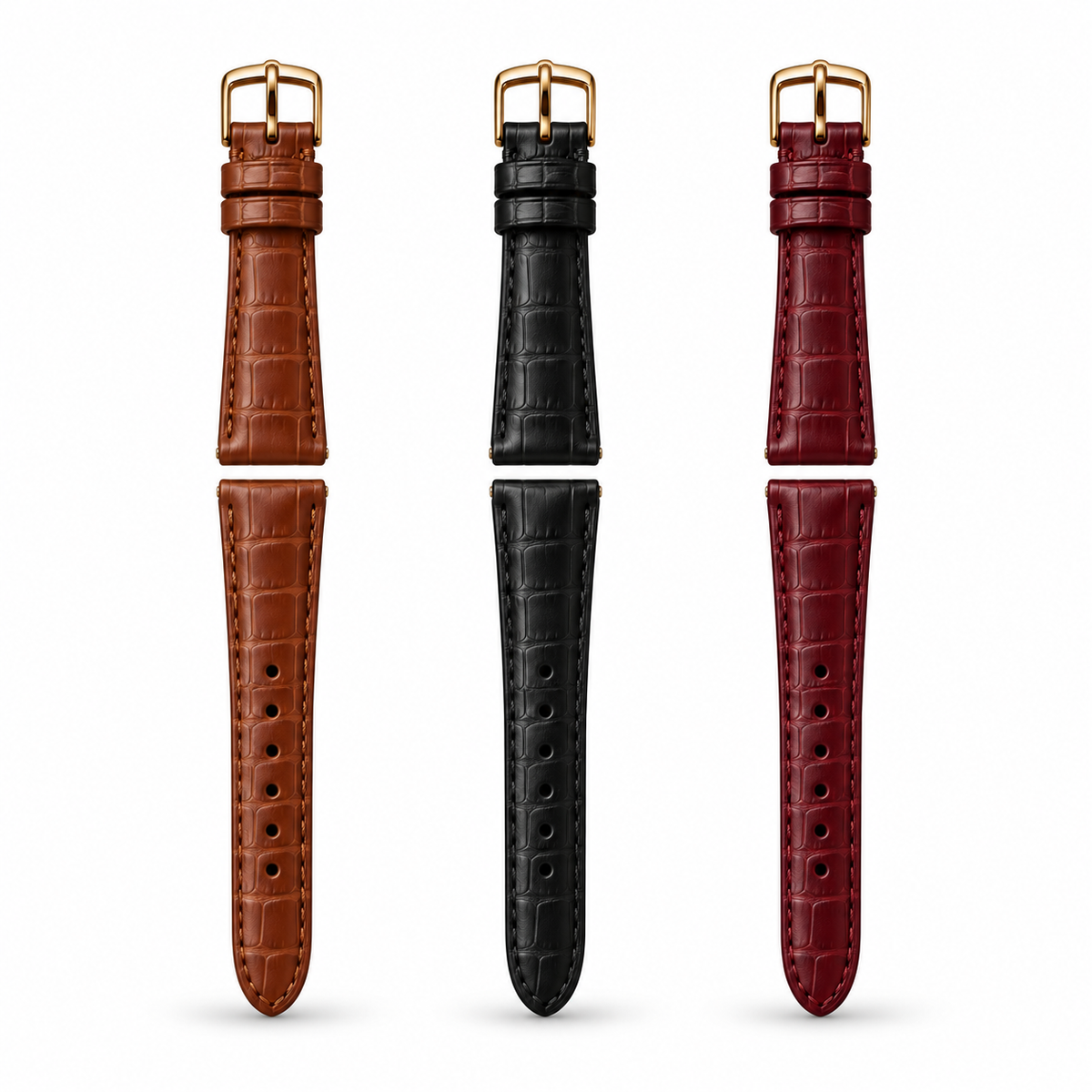 3 Pack - Leather strap